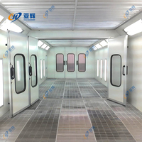 Vente chaude Fournisseur fiable Cabine de peinture automobile à séchage rapide sans poussière avec éclairage LED pour véhicule commercial SUV Van Camion