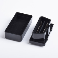 Boîtier de connecteur mâle OBD2 pour outil de diagnostic Bluetooth ELM327