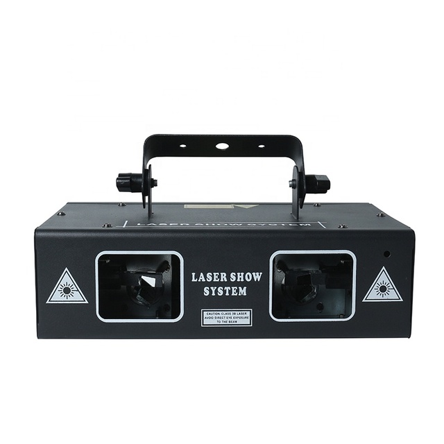 DJ Stage Lighting 2022 Hot Sale Wholesale Price Double Head Full Color Dj Laser Light
