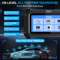 Outils de diagnostic automobile XTOOL IP500-BMR pour BMW/MINI/RR, scanner OBD2 bidirectionnel, codage ECU CAN FD, 23+ réinitialisations