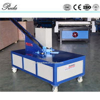 Machine Preda à bas prix, automatique et pneumatique, pour la fixation des coins de conduits d'air, épaisseur de tôle 0,5-1,2 mm, pour la fabrication de conduits à bride TDF