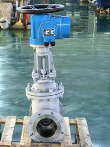 Válvula de Portão Chinesa JINWEI Tipo On-Off IP67 Controle Remoto Elétrico Redutor de Pressão de Água Resiliente DN50-DN600 - Product Image 2