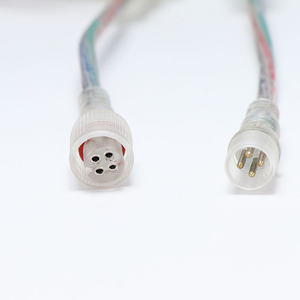 Guo Jinqiang M10 Transparent Waterproof Connector 2-5 Core Aviation <b>Plug</b> Male Female Mating For <b>Lighting</b> Electronics - Product Image 2