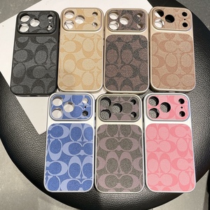 13-16 Pro Max系列奢华PU皮革防震手机壳 - Product Image 1