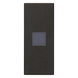 Indicator <b>Light</b> <b>With</b> Black Neutral <b>Diffuser</b> 3.6 In Length 2.7 In Width 5.6 In Height - Product Image 1