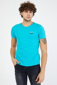 ขายส่งราคาถูกสีดำหนึ่งขายร้อนกีฬาว่างเปล่าวิ่งอย่างรวดเร็วแห้งผู้ชายเสื้อยืด - Product Image 3