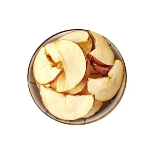 Chips de manzana deshidratación vegetal fruta vegetal aperitivos al por mayor aperitivos exóticos