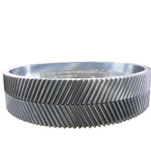 ล้อเฟืองก้างปลาทำจากเหล็กขนาดใหญ่สำหรับงานหล่อเหล็กสำหรับงานหนัก - Product Image 6