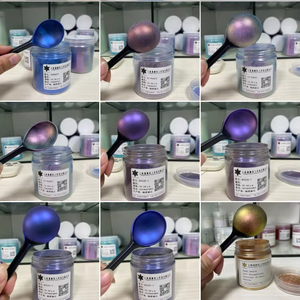 Polvo de Mica Multicolor <span class=keywords><strong>Supershift</strong></span>, Polvo de Pigmento Camaleón para Cosméticos, para Arte de Uñas y Sombra de Ojos Duocromática - Product Image 1