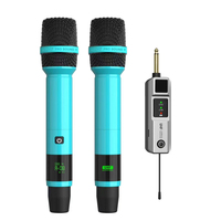 Système de Microphone dynamique sans fil Portable UHF WK-300 casque de poche cardioïde XLR pour l'enseignement de la parole en métal plastique