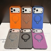 Coque de protection pivotante à texture toile pour iPhone 18 Pro Max, nouveau modèle 17 Pro, style haut de gamme Apple, magnétique 16, 15