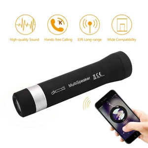 Mini Altavoz Bluetooth Personalizado con Logotipo, Popular para Ciclismo al Aire Libre, con Linterna y Soporte, Ideal para Promociones - Product Image 3