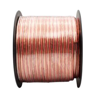 Spool of High Quality Transparent PVC Speaker Wire for Audio to Amplifier, Surround Sound <b>System</b>, TV Home and Car <b>Stereo</b> W-5102 - Product Image 3