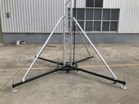 Structure de scène en aluminium à connecteurs carrés pour écran LED et éclairage, à forte capacité de charge, en promotion
