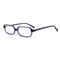 Nouvelles lunettes tendance AC à monture intégrale, motif géométrique, design boîte, unisexe, pour visage rond, anti-lumière bleue