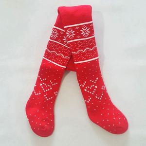 <span class=keywords><strong>Collant</strong></span> in spugna di cotone per <span class=keywords><strong>bambina</strong></span>, invernali, caldi e spessi, rossi, senza cuciture - Product Image 3