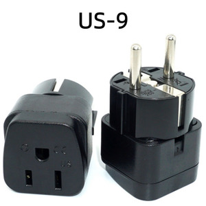 <span class=keywords><strong>Adaptador</strong></span> Universal de 15A con 3 Tomas de Corriente, Sin Conexión a Tierra, para Sudáfrica y EE. UU., Enchufe de Viaje con Panel Grande, Regleta de Alimentación Reductora - Product Image 6