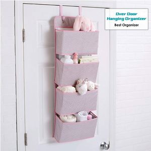 Organizador Colgante para Puerta con 4 Bolsillos, Solución de Almacenamiento/Organización Fácil, Versátil y Accesible en Cualquier Habitación de la Casa - Product Image 4