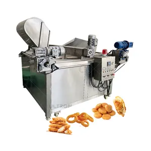 Fabrik Hochwertige Kartoffel chips Pommes Frites Maschine Fritte use Falafel Frittier maschine