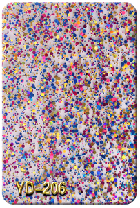 بسعر الجملة ورقة لامعة من الأكريليك الملون اللامع 3 قطعة من الزجاج غير اللامع بحجم ورقة أكريليك بنقط ثقيلة - Product Image 6