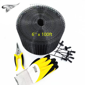 6 pouces X 100ft Fabrication Vente Chaude Durable Panneau Solaire Oiseau Dissuasif Maille PVC Enduit Oiseau Barrière Répulsif Panneau Solaire Maille - Product Image 2