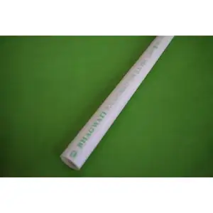 Atacado Padrão Plastic PVC Pipe Electrical Conduit Pipe com 6 metros de comprimento e 1,6mm de espessura da Índia