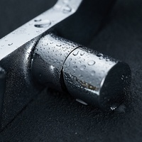 Robinet de lavabo cascade haut de gamme en cuivre pour salles de bain d'hôtels, eau chaude et froide, design allemand
