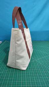 Wholesale Stylish Customizable <b>Printed</b> Canvas Shopping Tote Bag for Women Low MOQ Personalized Design Options - Product Image 5