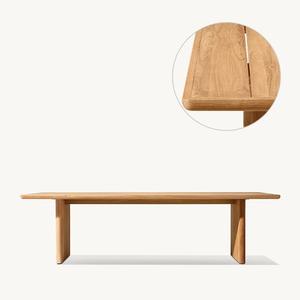 Moderne Stijl Buiten Tuin <span class=keywords><strong>Teak</strong></span> Lounge Dineren Set Houten Tafel En Stoelen Voor Binnenplaats Myanmar <span class=keywords><strong>Teak</strong></span> Meubelset - Product Image 5