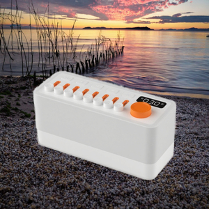 Yeni DIY Akıllı Uyku RGB Gece Lambası Hoparlörü, 5.0 Dahili Mikrofon ve Taşınabilir Gece Dinleme için Şarj Edilebilir Pil ile - Product Image 3