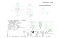 Connecteur Circulaire HX Factory Direct MDC-5PIN Mini Din Femelle Vertical Série MDC Prise de Connexion Din à Terminal Circulaire