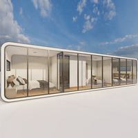 Chine Luxe 20 pieds 40 pieds moderne 3 chambres à coucher Sprefabricada Kit de maison préfabriquée modulaire Conception de maison préfabriquée pour famille d'accueil
