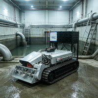 Robot de dragage de boues fiable de 900 mm pour les eaux usées des rizeries