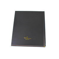 Carnet de recettes personnalisé avec couverture rigide, imprimé UV, film laminé, sections de préparation et de temps de cuisson, journal de cuisine, menu DIY, livre de recettes
