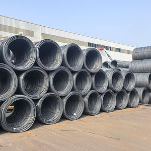 Inşaat bağlama çivileme tel düşük Caobon yüksek karbon Q195 SAE1006 H08A SWRH82B sıcak haddelenmiş çelik tel yay çubuk - Product Image 3