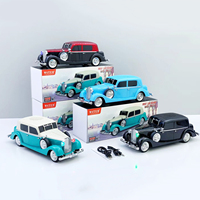 WS-1934 10W Retro MS-538 Klassischer Vintage-Auto-Design Kabelloser Desktop-Party BT Bluetooth TWS TF Tragbarer USB-Lautsprecher mit FM