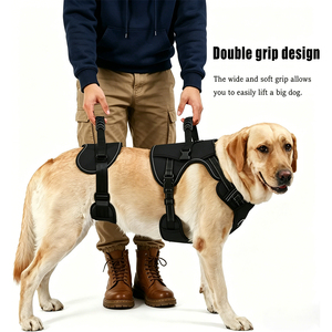 Dog Lift Harness Support Sling for Arthritis Elderly Disabled Large Dogs Front Rear Leg Lifter Walking <b>Helper</b> Pet Lift Harness - Product Image 3