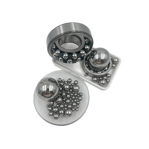 Roulement à billes en acier Qingdao roulement pivotant à grande vitesse en acier inoxydable chromé à haute dureté avec matière plastique <span class=keywords><strong>100Cr6</strong></span> - Product Image 6