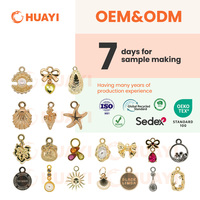 Boutons de maillot de bain interchangeables de haute qualité, décorés d'étoiles de mer gravées, accessoires en métal, clip de soutien-gorge, boucle