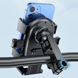 Abrazadera <span class=keywords><strong>de</strong></span> manillar Universal <span class=keywords><strong>para</strong></span> bicicleta y motocicleta, soporte <span class=keywords><strong>de</strong></span> teléfono móvil <span class=keywords><strong>de</strong></span> protección completa, mejora del 2022 - Product Image 1