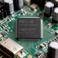 Microcontrôleur STM32F407VET6 de la série Basic haute performance ARM Cortex-M4 avec DSP et FPU