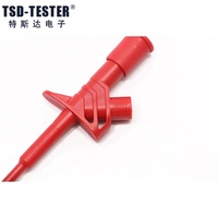 Sonde de test électronique flexible haute tension professionnelle isolée à crochet rapide