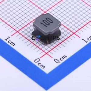 SWPA6045S100MT ตัวเหนี่ยวนำไฟฟ้าแบบ SMD,6x6 มม. ( ค่าความเหนี่ยวนำ: 10uH )( ความแม่นยำ: 20% กระแสไฟฟ้าที่กำหนด: 2.45A ) - Product Image 1