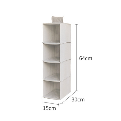 Light gray small four layers without drawers 15*30*64