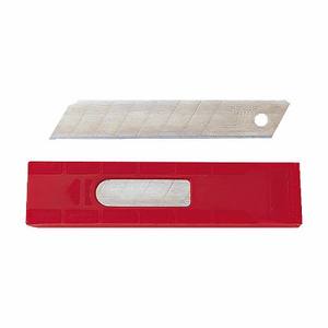 Lame de couteau industrielle en acier au carbone 220Cr, 100 mm, bord droit, dos droit, épaisseur 0,35 mm - Product Image 1