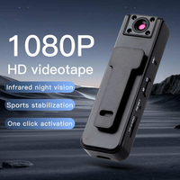 Mini caméra A9 1080p Caméra de sport sans fil avec vision nocturne Accessoires de caméra d'action et de sport à distance sans fil pour la maison