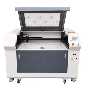 hot sale Europe 6090 Co2 laser cutting machine cutting plywood wood rubber machine