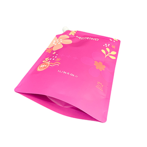 Sacs à bec verseur en Mylar personnalisés, durables, étanches à l'air et à l'humidité pour gels douche, shampoings, après-shampoings et nettoyants visage - Product Image 4