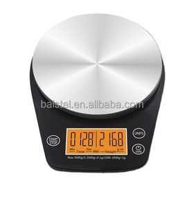 Cân Điện Tử Gia Dụng, Cân Cà Phê Điện Tử Với Đồng Hồ Bấm Giờ - Product Image 4