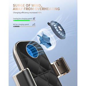 Caricabatterie Wireless per Auto con Doppia Bobina 15W, Tipo-C, Auto-Aggraffante, per Z Flip <span class=keywords><strong>6</strong></span> <span class=keywords><strong>iPhone</strong></span>, Ricarica Rapida, Magnetico Pieghevole - Product Image 6